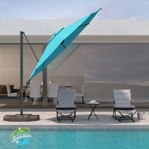 Vienna | 10 Feet Cantilever Offset Umbrella