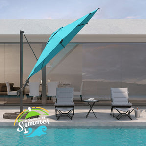 Vienna | 10 Feet Cantilever Offset Umbrella