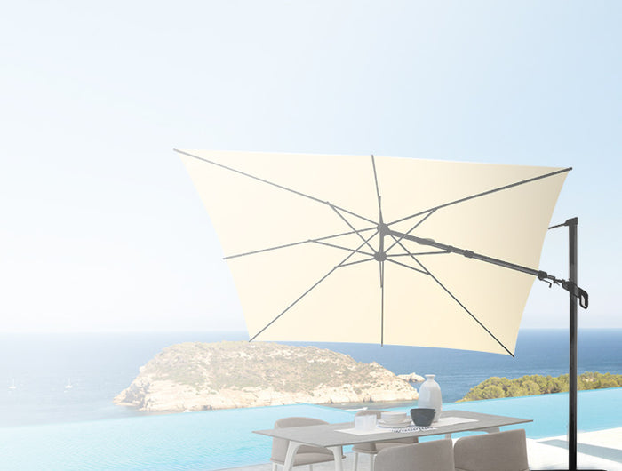 Embrace outdoors with our range of rectangle patio umbrellas