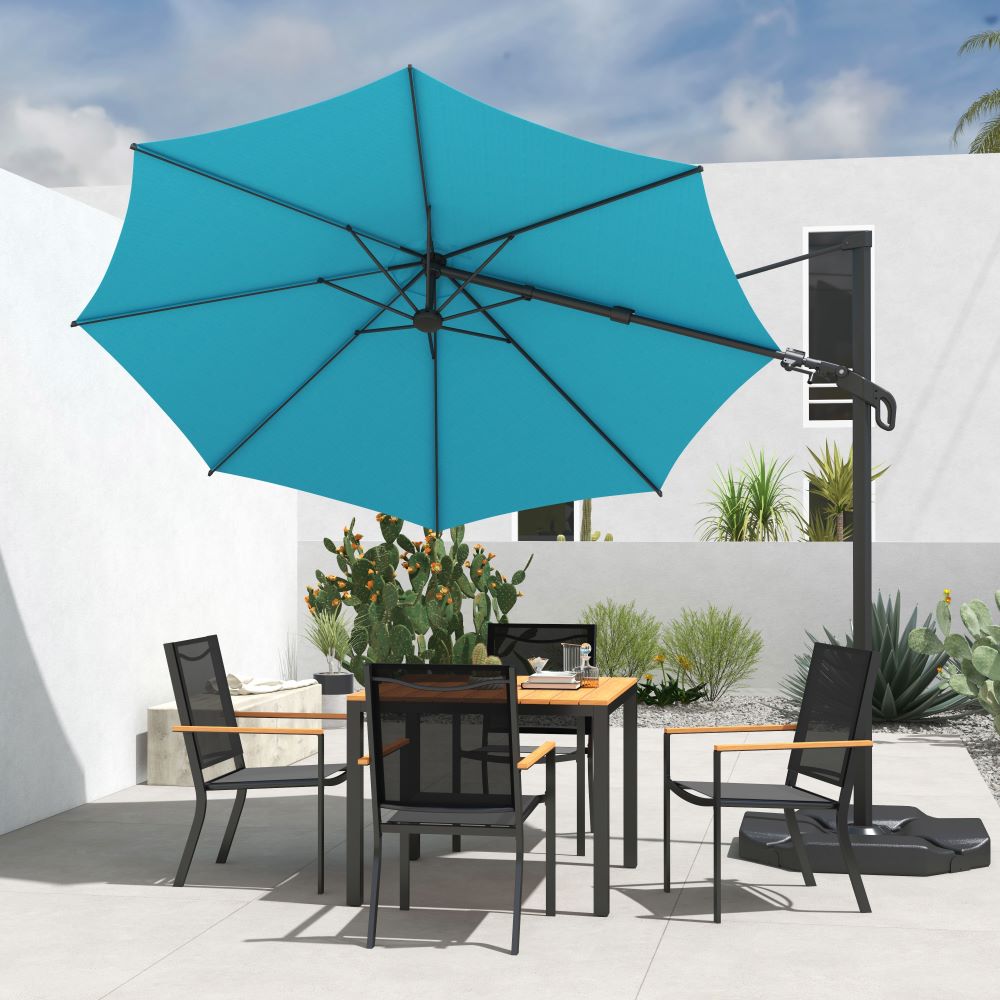 cantilever patio umbrella for oval table Bundle
