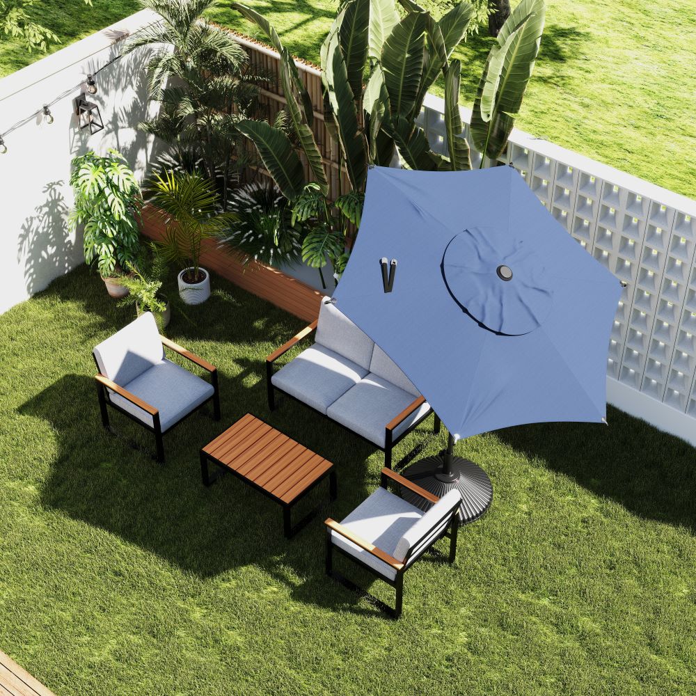 cheap patio furniture sets with umbrella Bundle