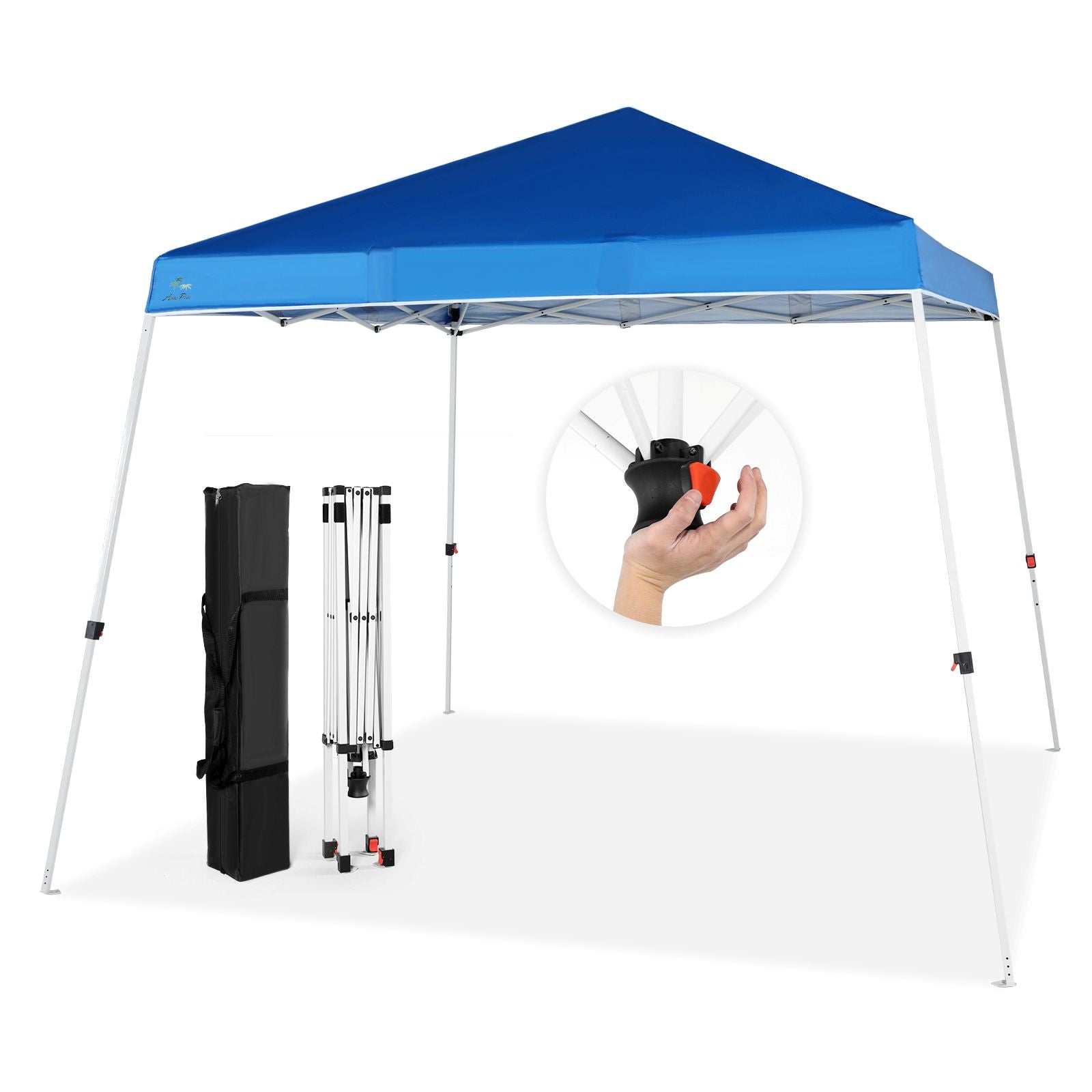 easy up canopy tent 10 x 10 Easy-up Canopy with Slant Leg