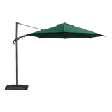 vienna cantilever umbrella dark green