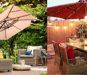 Brighten up Your Patio with Abba Patio’s Solar Umbrellas