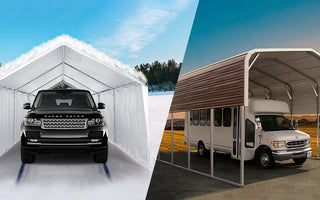 Canopy Carport vs Metal Carport: Which is the Best Option?