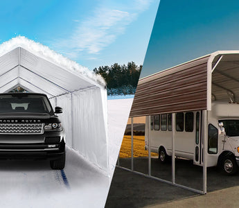 Canopy Carport vs Metal Carport: Which is the Best Option?