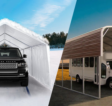 Canopy Carport vs Metal Carport: Which is the Best Option?