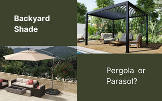 pergola VS patio umbrella