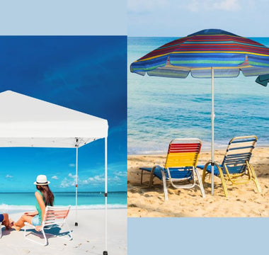 Beach Umbrella vs. Pop-Up Canopy: Which Is Right for You?