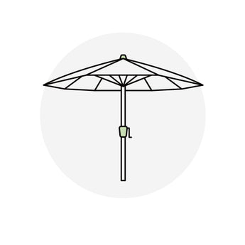 Market Table Umbrella