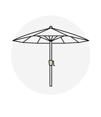 Market Table Umbrella