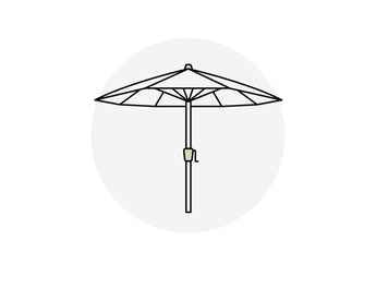 Market Table Umbrella