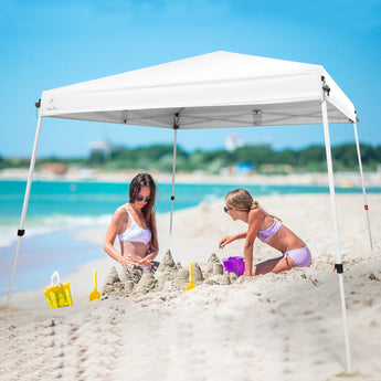 10x10 Slant-leg, Foldable Pop-up Canopy - Abba Patio