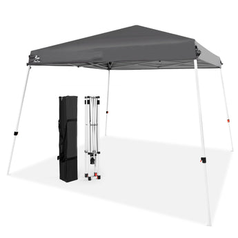 10x10 Slant-leg, Foldable Pop-up Canopy - Abba Patio