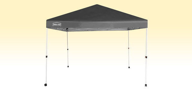 13'x13' right-leg,foldable pop-up,with 4 wheels