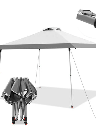 13 x 13 Pop-up Canopy | Large Space with 4-wheel Portability