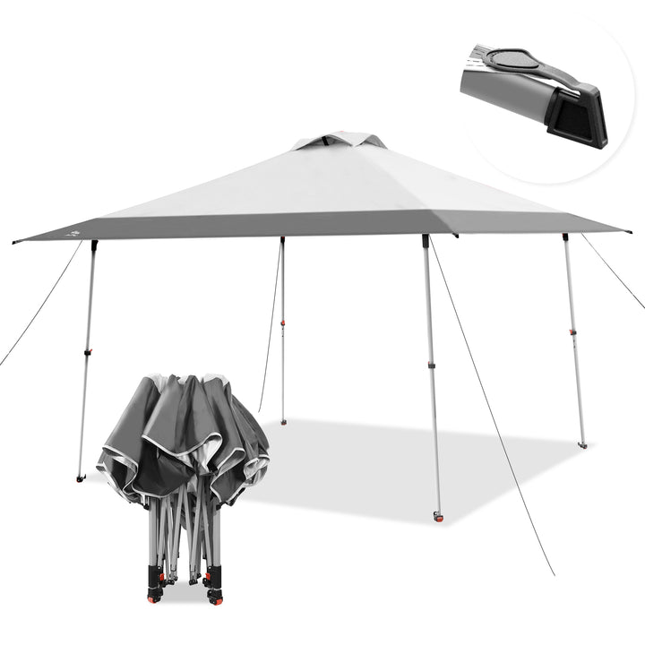 13 x 13 Pop-up Canopy | Large Space with 4-wheel Portability – Abba Patio