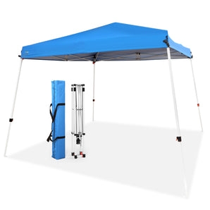 10x10 Slant-leg, Foldable Pop-up Canopy