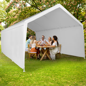 Canopy Carport | 8 Legs with All Close