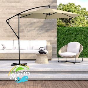 Valencia 10ft Cantilever Umbrella | Abba Patio