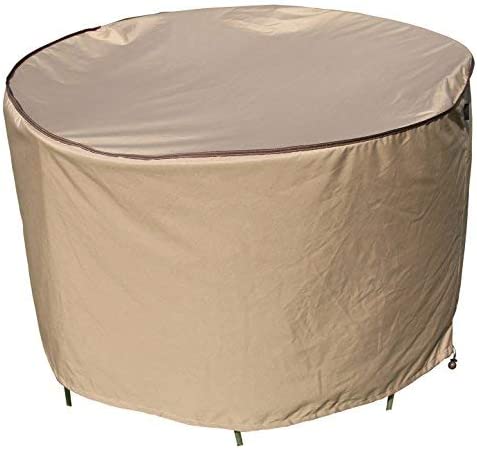 Round Table and Chair Set Cover Outdoor Porch Furniture Cover