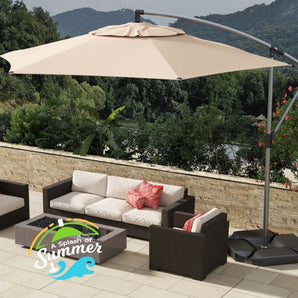Malta Cantilever Umbrella | Abba Patio