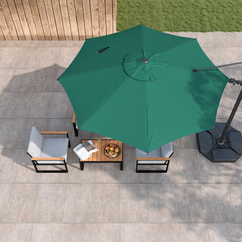 10 Feet Cantilever Offset Umbrella 10 Feet Cantilever Offset Umbrella