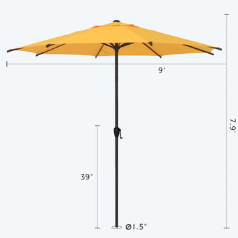 9 market umbrella see more by abba patio Lyon
