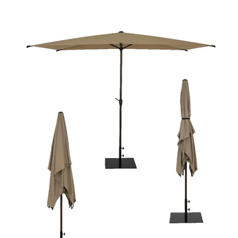 abba yellow patio umbrella Bundle| Lyon 11FT Market with Compatible Base Market umbrella Lyon Classic | Market Umbrella