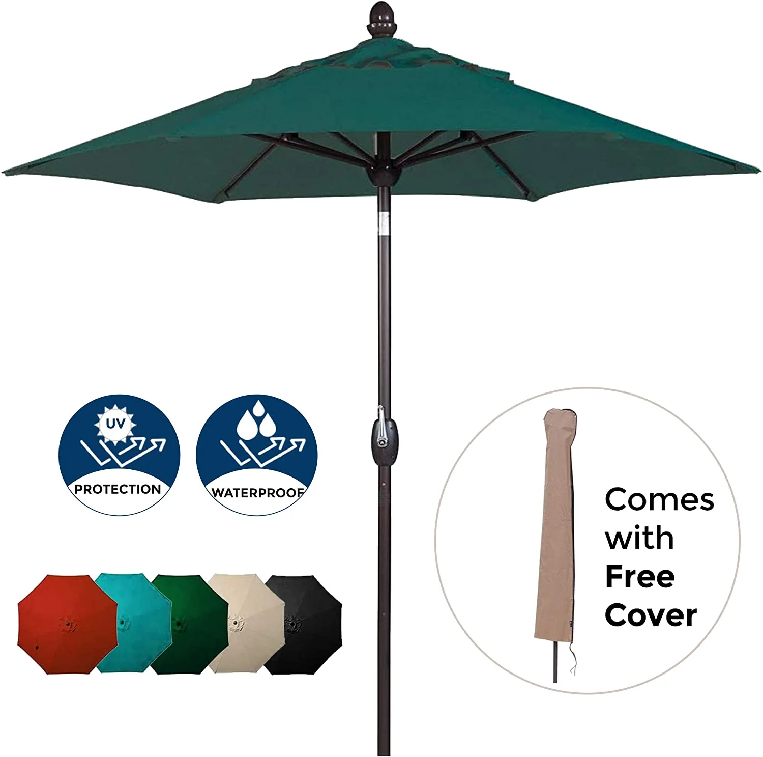 Abba Patio Apple-shaped Market Umbrella