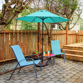 abba patio 9 ft umbrella Lyon 2023| 9 Feet Patio Umbrella With Push Button Tilt and Crank – Abba Patio