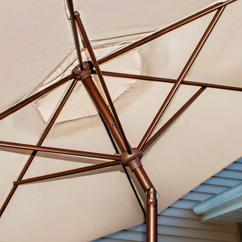 abba patio 9x11 umbrella Lyon 2023| 9 Feet Patio Umbrella With Push Button Tilt and Crank – Abba Patio