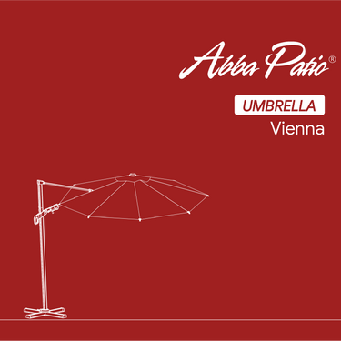 abba patio offset cantilever umbrella instructions FORMOSA COVERS Replacement Canopy TOP ONLY for 10 Foot 8 Rib Outdoor Garden Umbrella Fabric Round Octagonal Top, Easy to Install Shade, Rib Length 58" to Abba Patio 10 Valencia Outdoor
