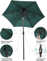 Abba Patio Apple-shaped Market Umbrella - Abba Patio