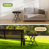 Abba Patio Foldable Side Table for Any Space - Abba Patio
