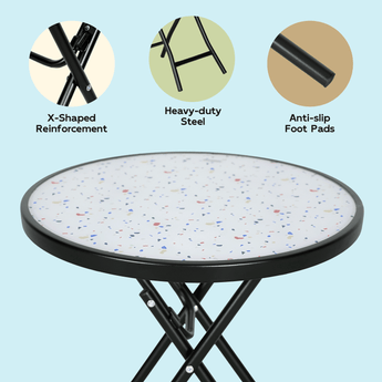Abba Patio Foldable Side Table for Any Space - Abba Patio