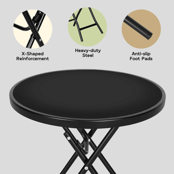 Abba Patio Foldable Side Table for Any Space - Abba Patio
