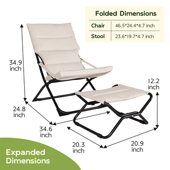 Abba Patio Folding Beach Chairs - Abba Patio