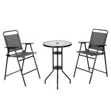 Abba Patio Outdoor 3-Piece Bistro Set - Abba Patio