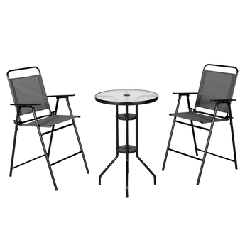 Abba Patio Outdoor 3-Piece Bistro Set - Abba Patio