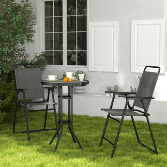 Abba Patio Outdoor 3-Piece Bistro Set - Abba Patio