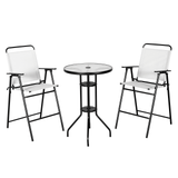 Abba Patio Outdoor 3-Piece Bistro Set - Abba Patio