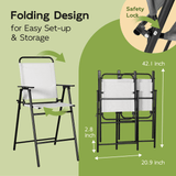 Abba Patio Outdoor 3-Piece Bistro Set - Abba Patio