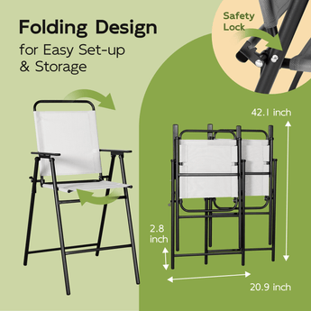 Abba Patio Outdoor 3-Piece Bistro Set - Abba Patio