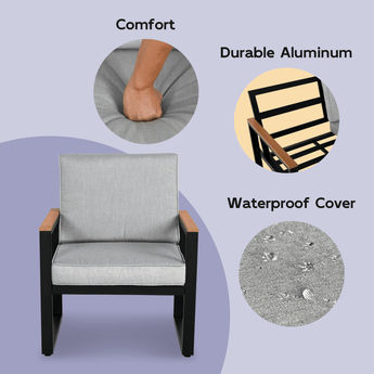 Abba Patio Outdoor Sofa Set - Abba Patio