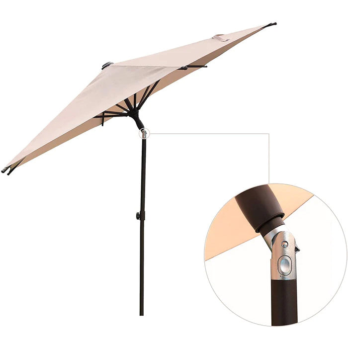 abba patio 9 ft market outdoor aluminum table patio umbrella Abba Patio Table Market Umbrella