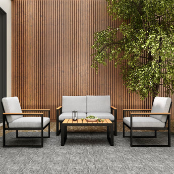 Bundle | Vienna 10ft & Outdoor Sofa - Abba Patio