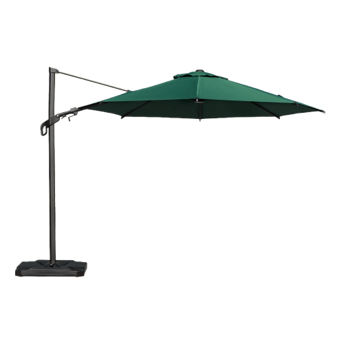  vienna cantilever umbrella dark green