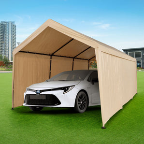 Canopy Carport | 8 Legs with All Close