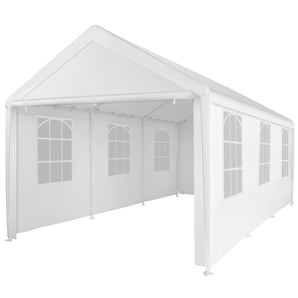 Carport | 8 Legs with PVC Windows